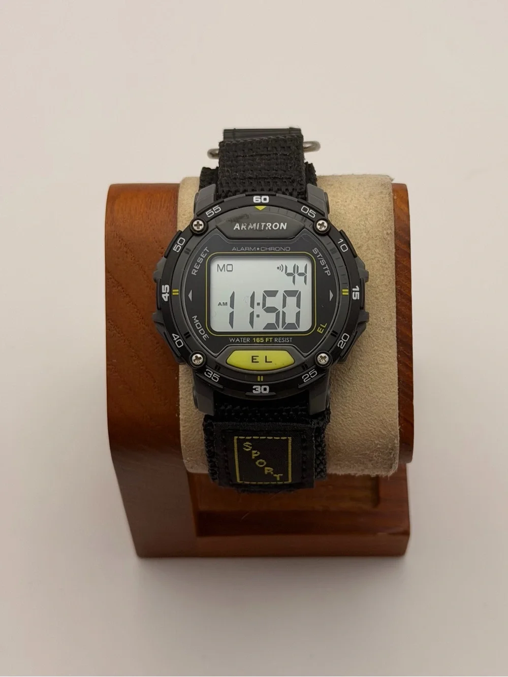 Armitron Pro Sport chronograph, 42mm Black Digital Watch